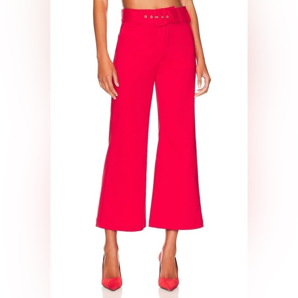 Show Me Your Mumu | Dj Cropped Pants | Red | Small - Picture 1 of 9
